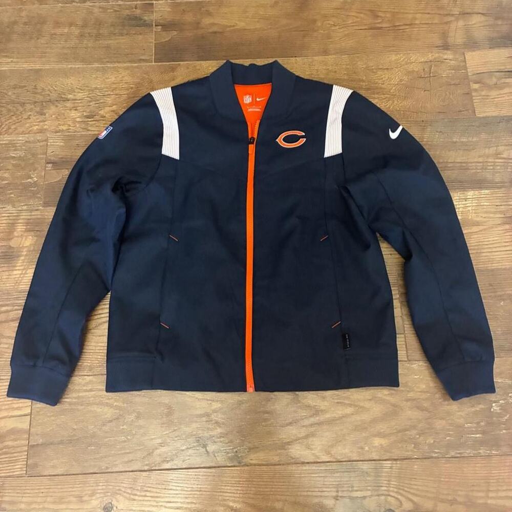 Nike navy chicago bears sideline